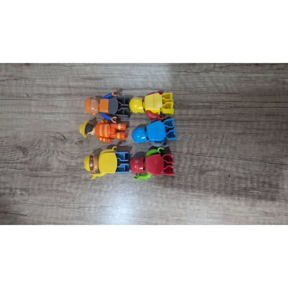 Small Figurines for building blocks Set Of 6 Mixed Characters - Picture 5 of 5